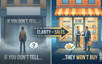 If You Don’t Tell People What You Offer, They Won’t Buy
