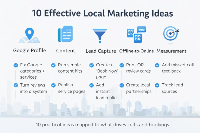 effective local marketing ideas