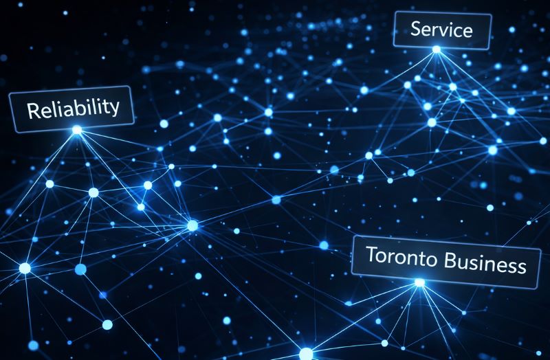 A screenshot mockup of a search result showing a cited