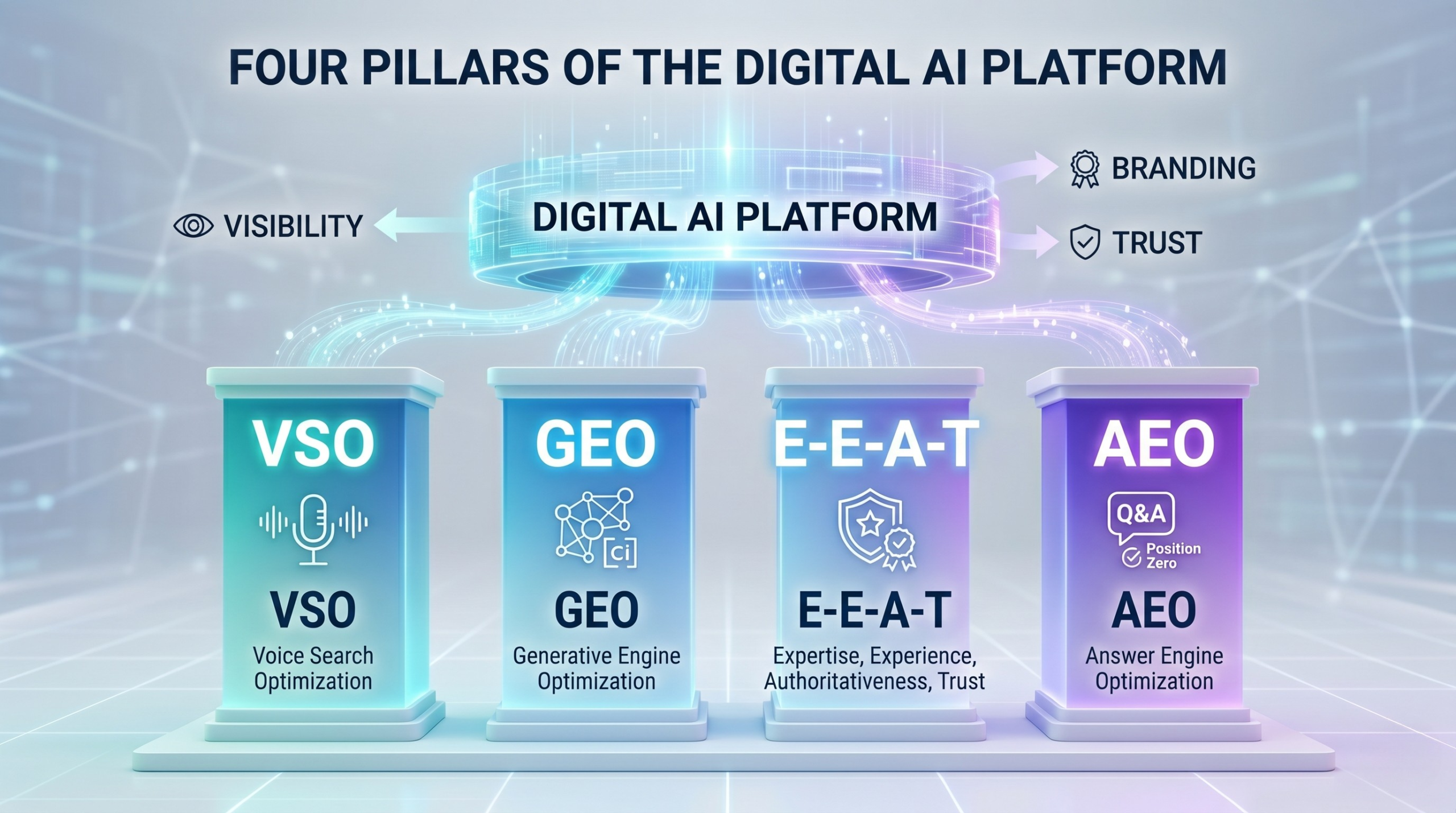 The 4 Pillars of the AI Search Stack